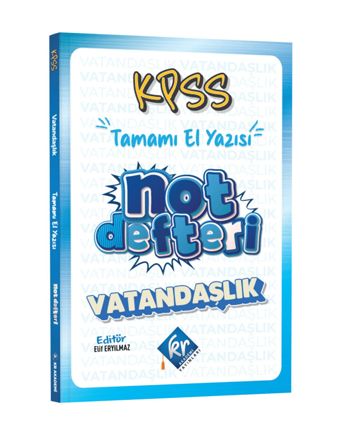 KPSS Vatandaşlık El Yazısı Konu Anlatım Defteri