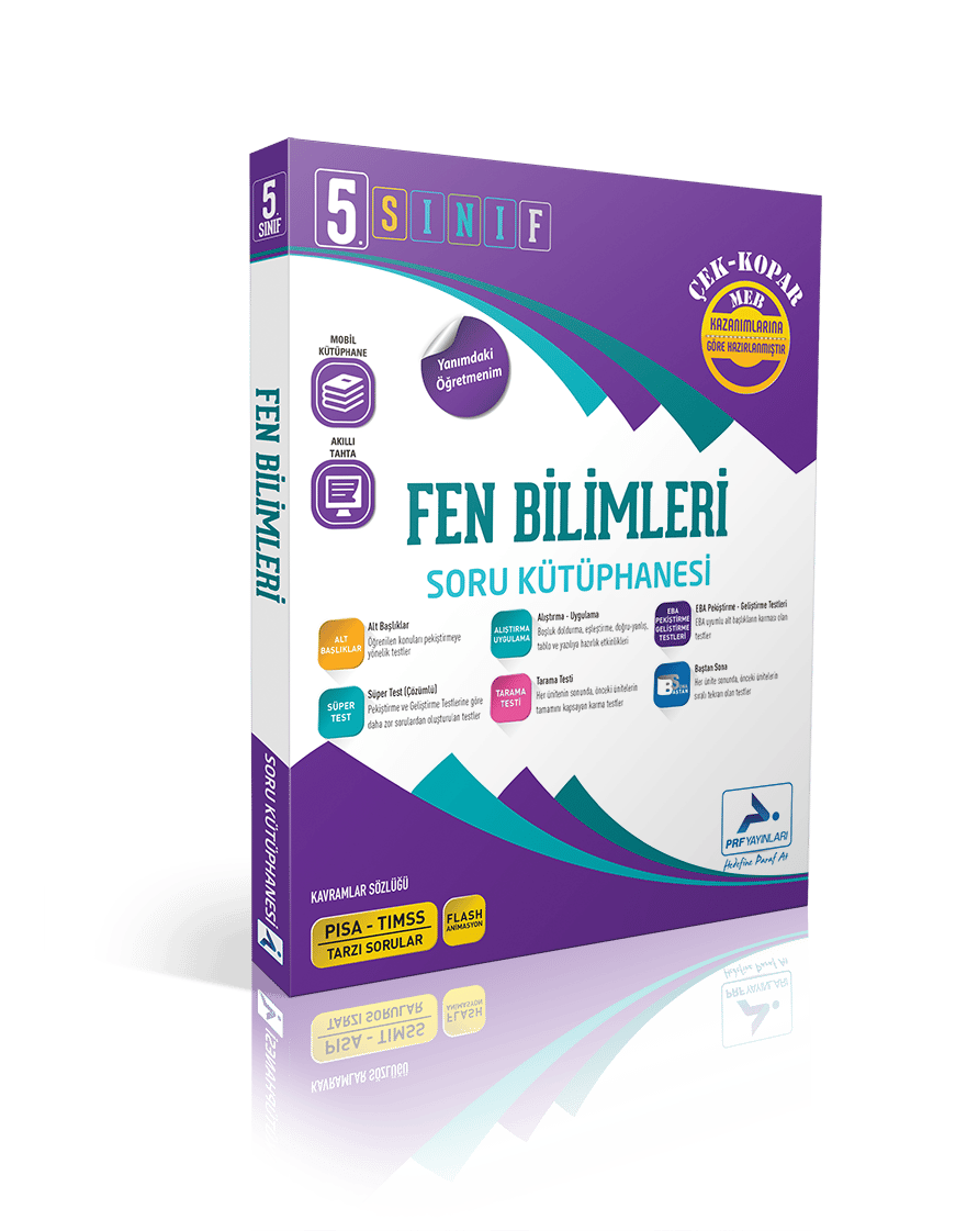 Paraf 5. Sınıf Fen Bilimleri Soru Kütüphanesi