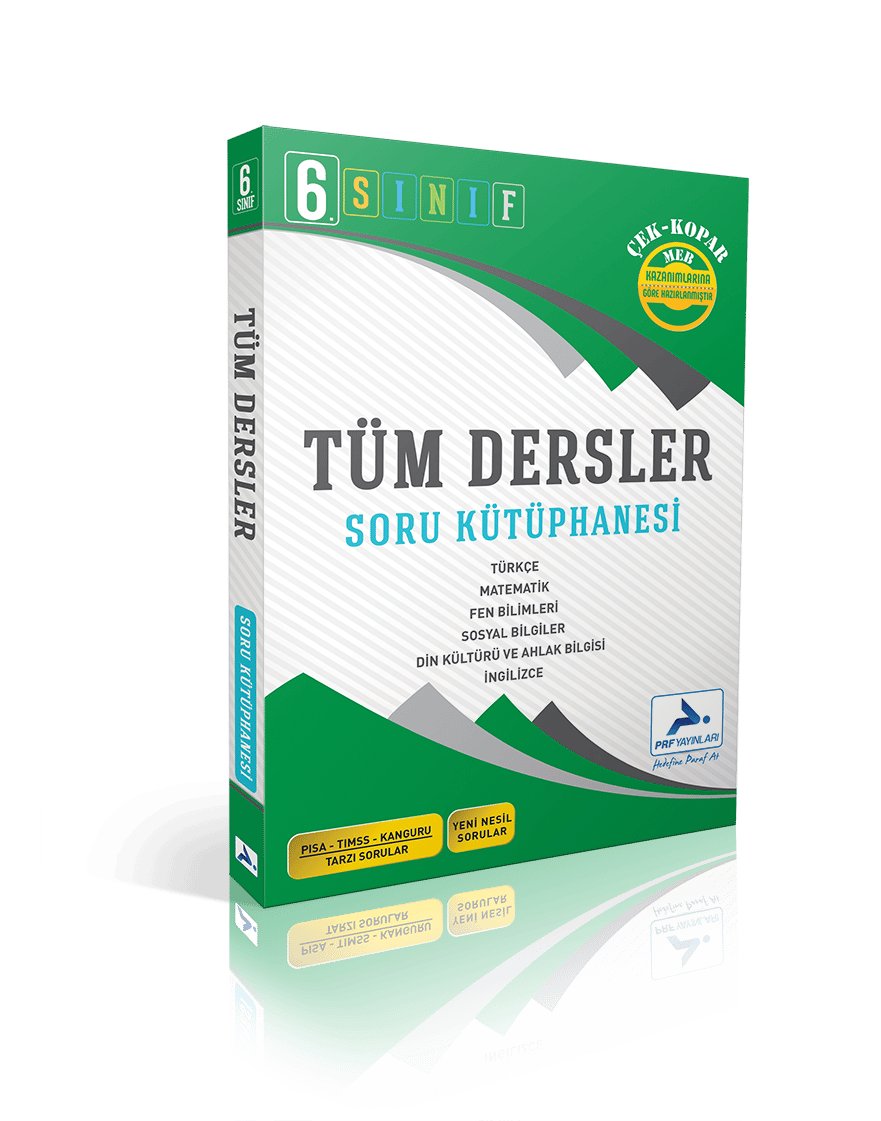 Paraf 6.Sınıf Tüm Dersler Soru Kütüphanesi