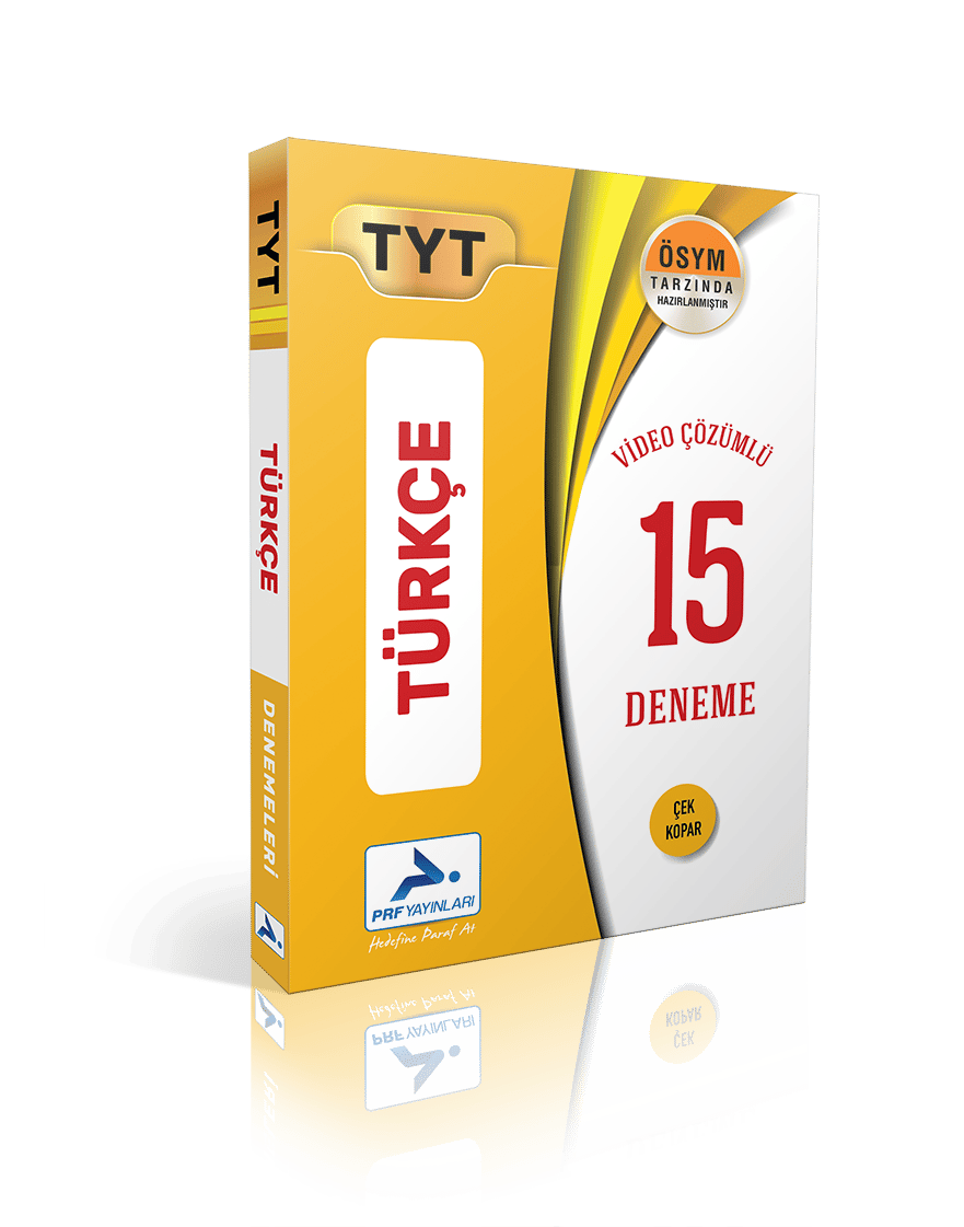 Paraf Tyt  Türkçe Video Çözümlü 15 Branş Denemesi