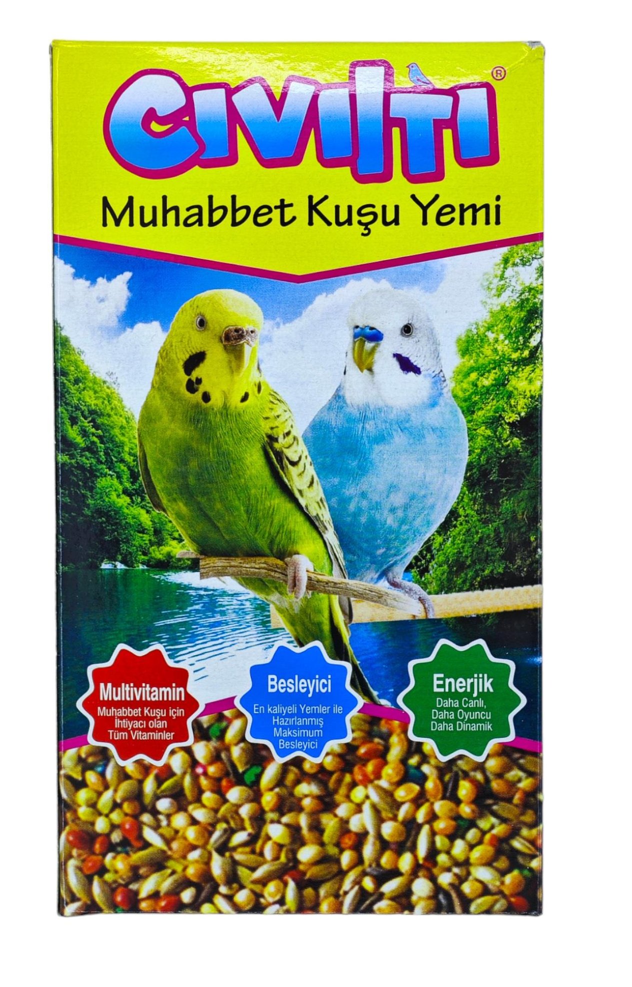 0443   CIVILTI MUHABBET KUŞ YEMİ 250gr