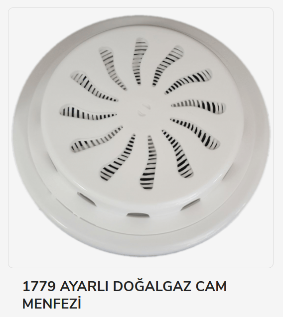 1779   AYARLI DOĞALGAZ CAM MENFEZİ