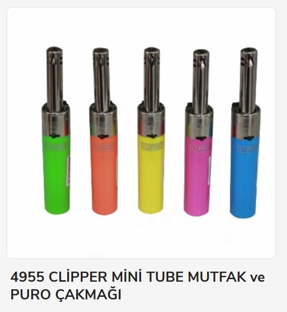 4955   CLIPPER MİNİ TUBE ÇAKMAK