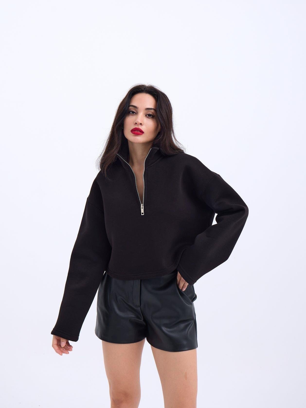 7215 SWEAT-SİYAH