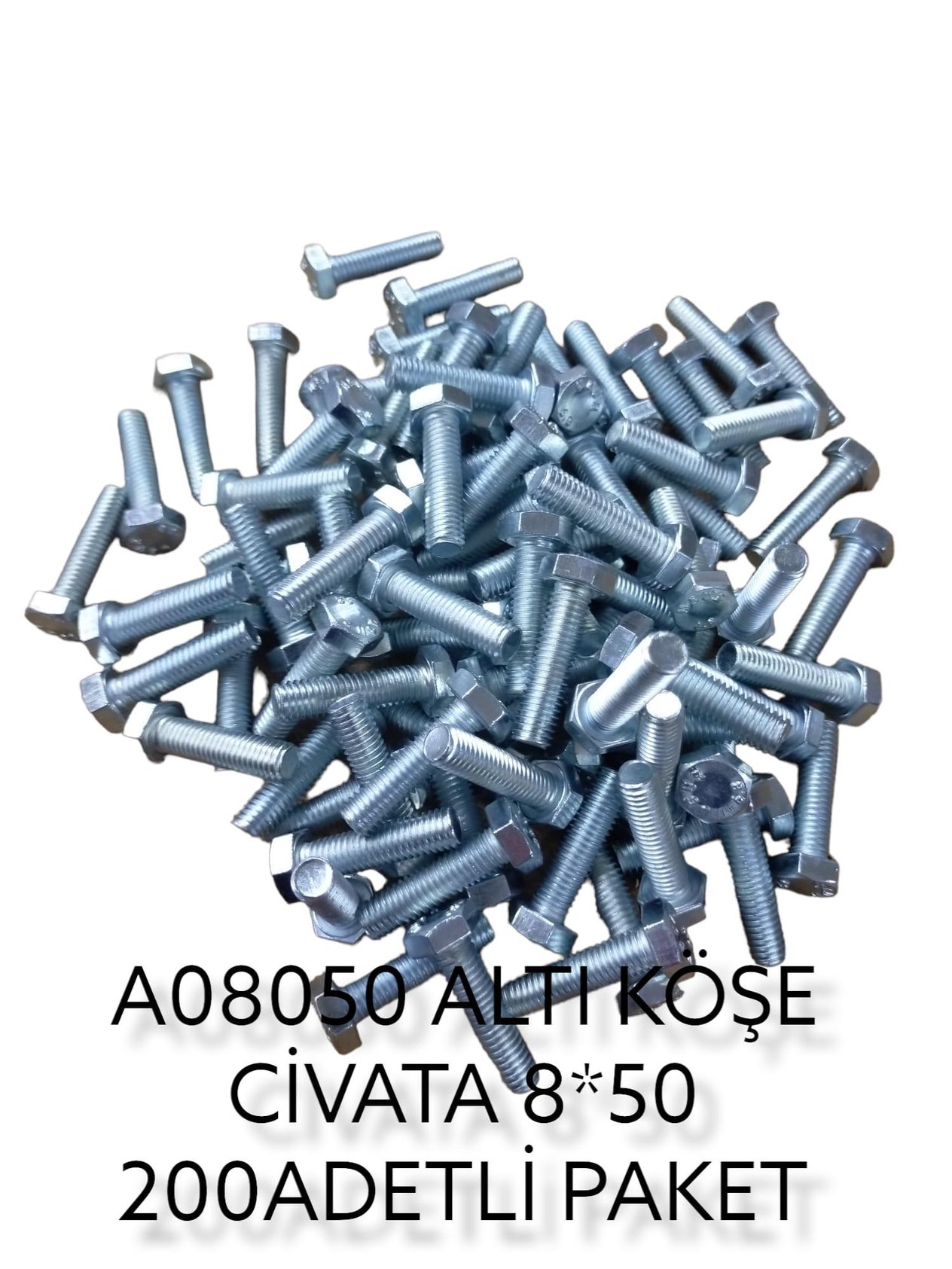 A08050   DAYSTAR ALTIKÖŞE CİVATA 8*50
