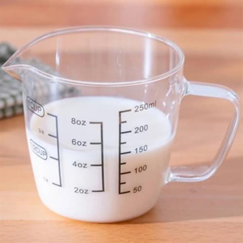Acar  Baskılı Cam Ölçü Kabı 250 Ml – ACR-212