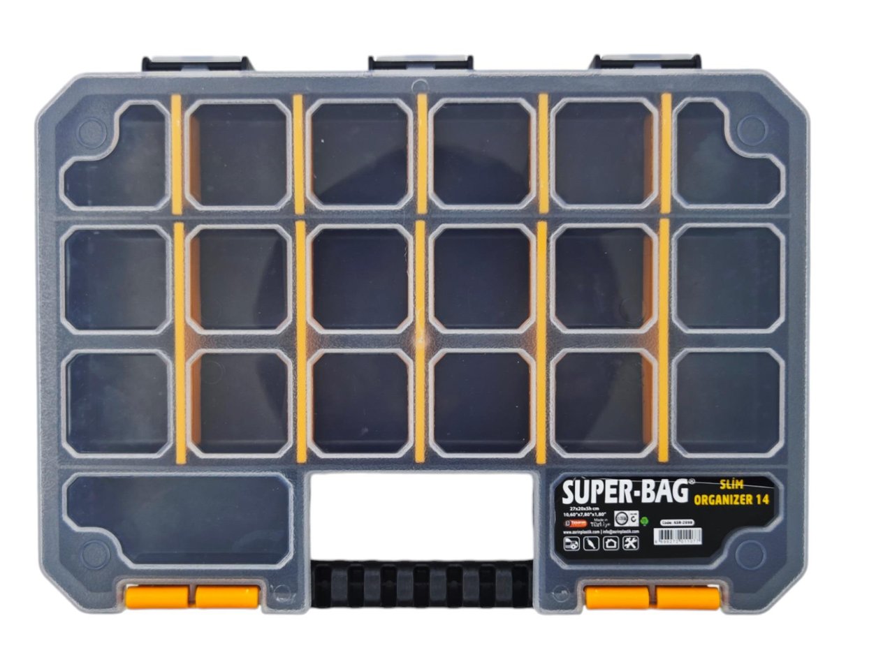 ASR-2098   Super-Bag Slim Organizer 14