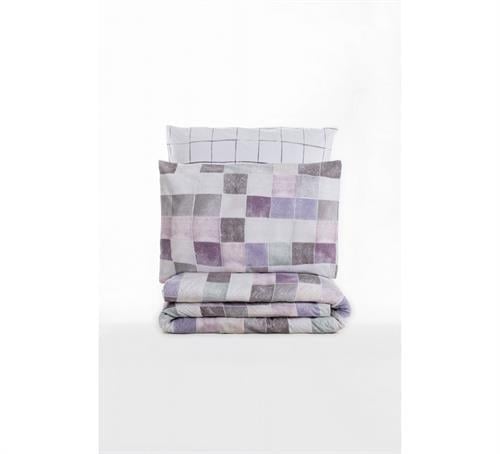 Cotton Box Minimal Tek Kişilik Lastikli Çarşaflı Nevresim Takımı Maro Gül Kurusu