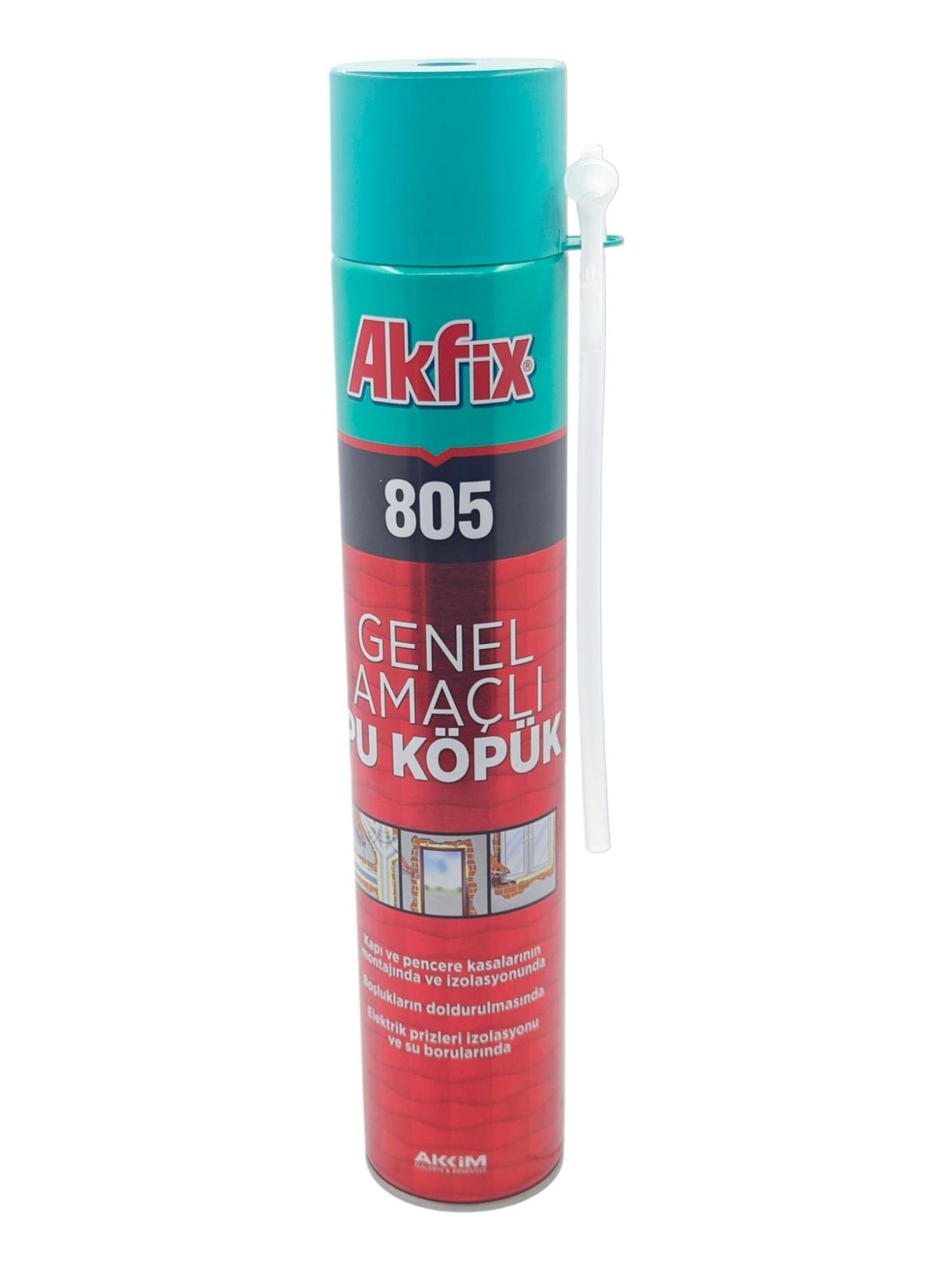 Fa011   Akfix 805 Genel Amaçlı PU Köpük 750ml