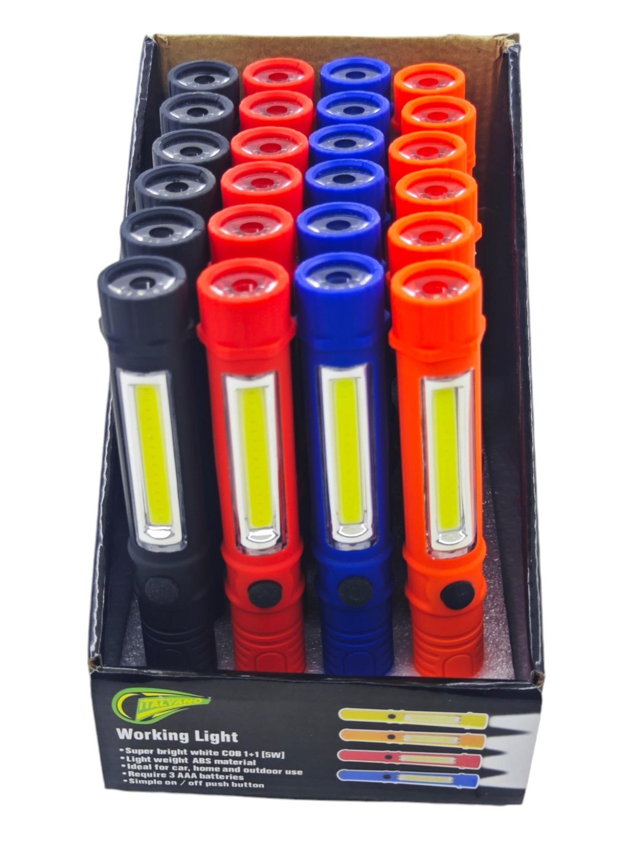 KA-770   İTALYANO 5W MIKNATISLI PİLLİ EL FENERİ