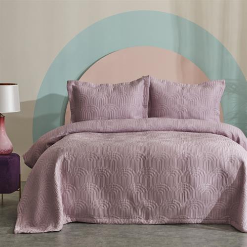 Karaca Home Midnight Çift Kişilik Yatak Örtüsü Lila