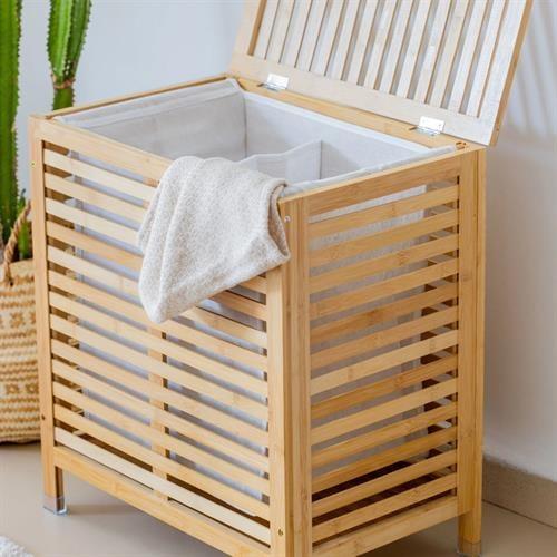 Mien Bambu Çamaşır Sepeti  52,8*35*59 Cm  JW-21510
