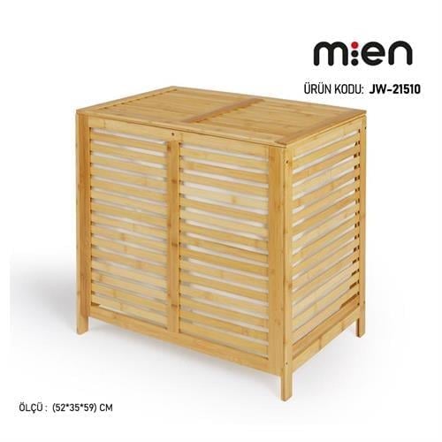 Mien Bambu Çamaşır Sepeti  52,8*35*59 Cm  JW-21510