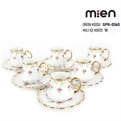 Mien Elegant Kahve Fincan Takımı 6 Kişilik  SPR-0365
