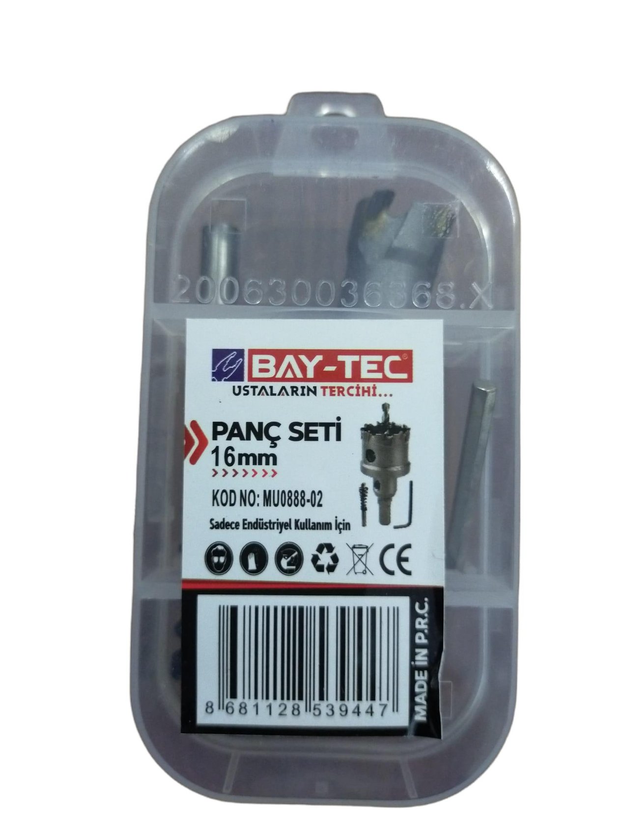 MU0888-02   BAY-TEC TCT METAL PANÇ 16mm