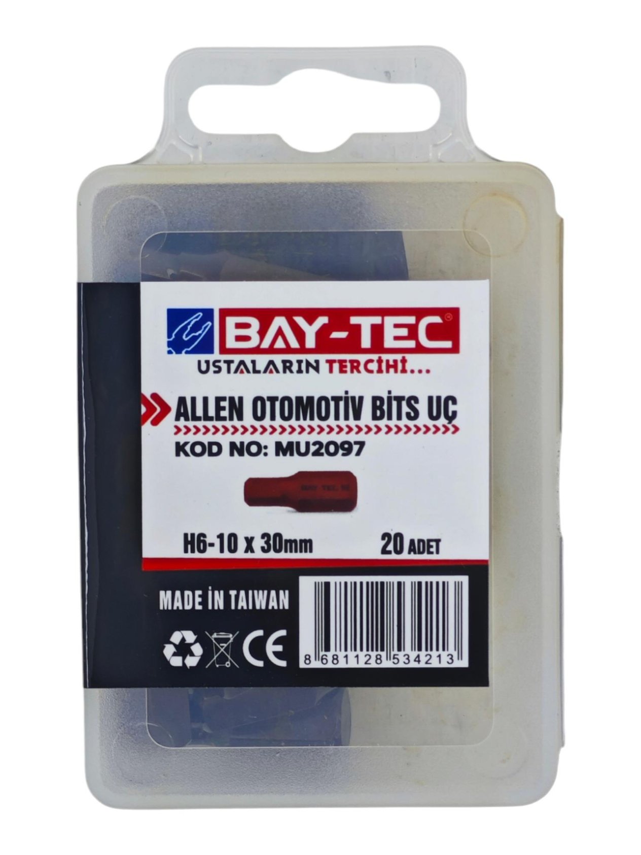 MU2097   Bay-Tec Allen Otomotiv Bits Uc H6-10*30mm