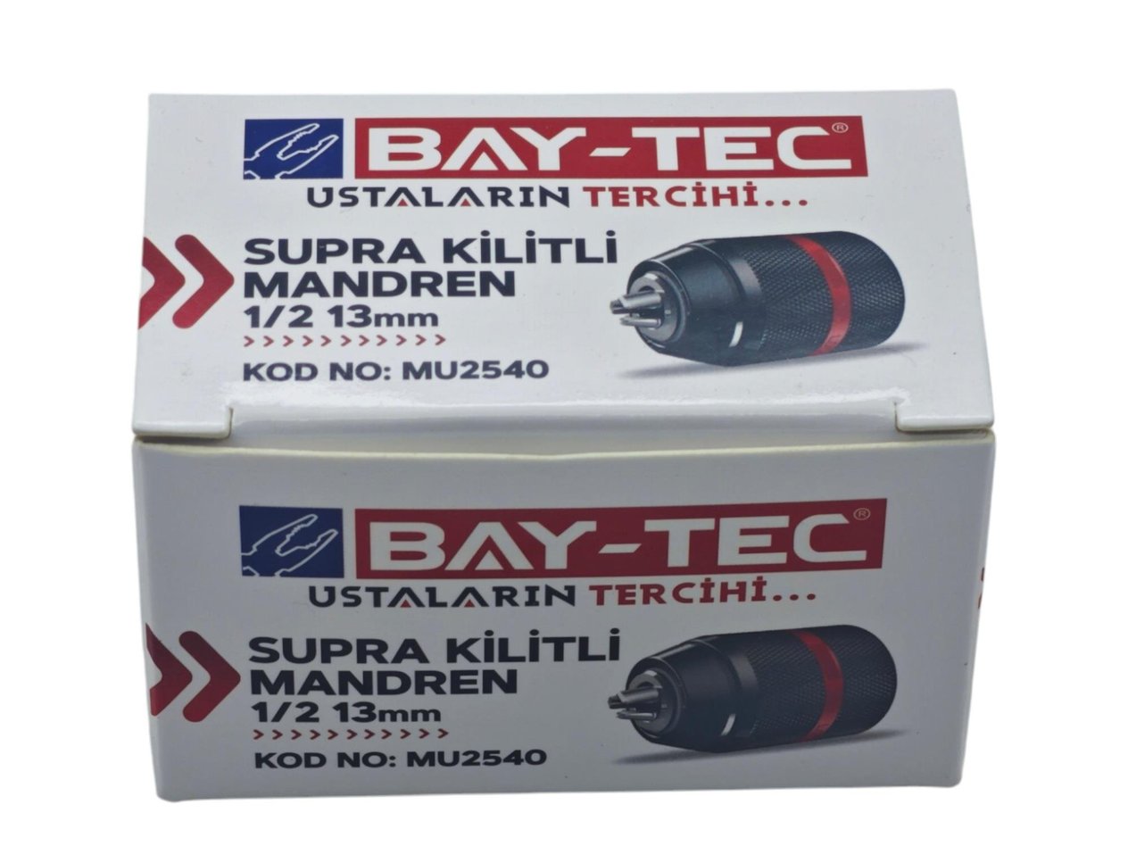 MU2540   Bay-Tec Supra Kilitli Metal Mandren 1/2 13mm