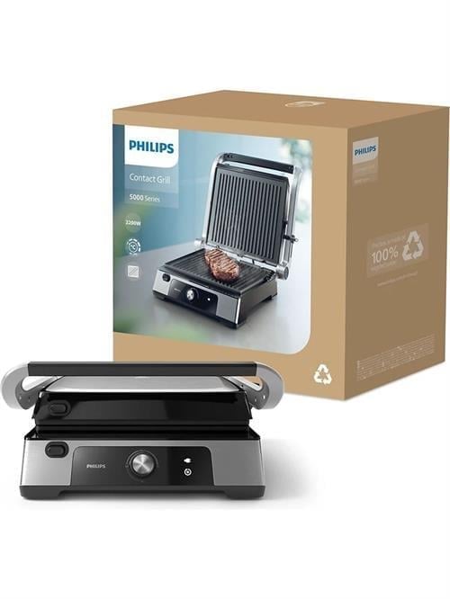Philips HD6301/90 2200W 5000 Serisi Izgara Ve Tost Makinesi