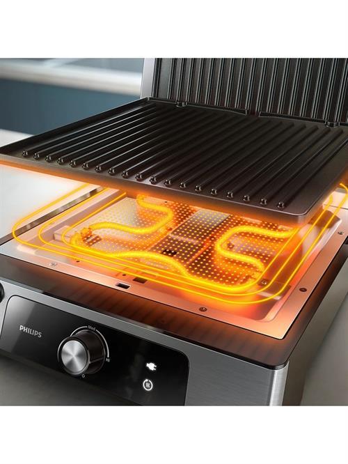 Philips HD6301/90 2200W 5000 Serisi Izgara Ve Tost Makinesi
