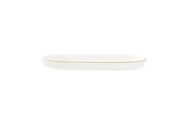Porland Arabesque Desen5 Kayık Tabak 18Cm