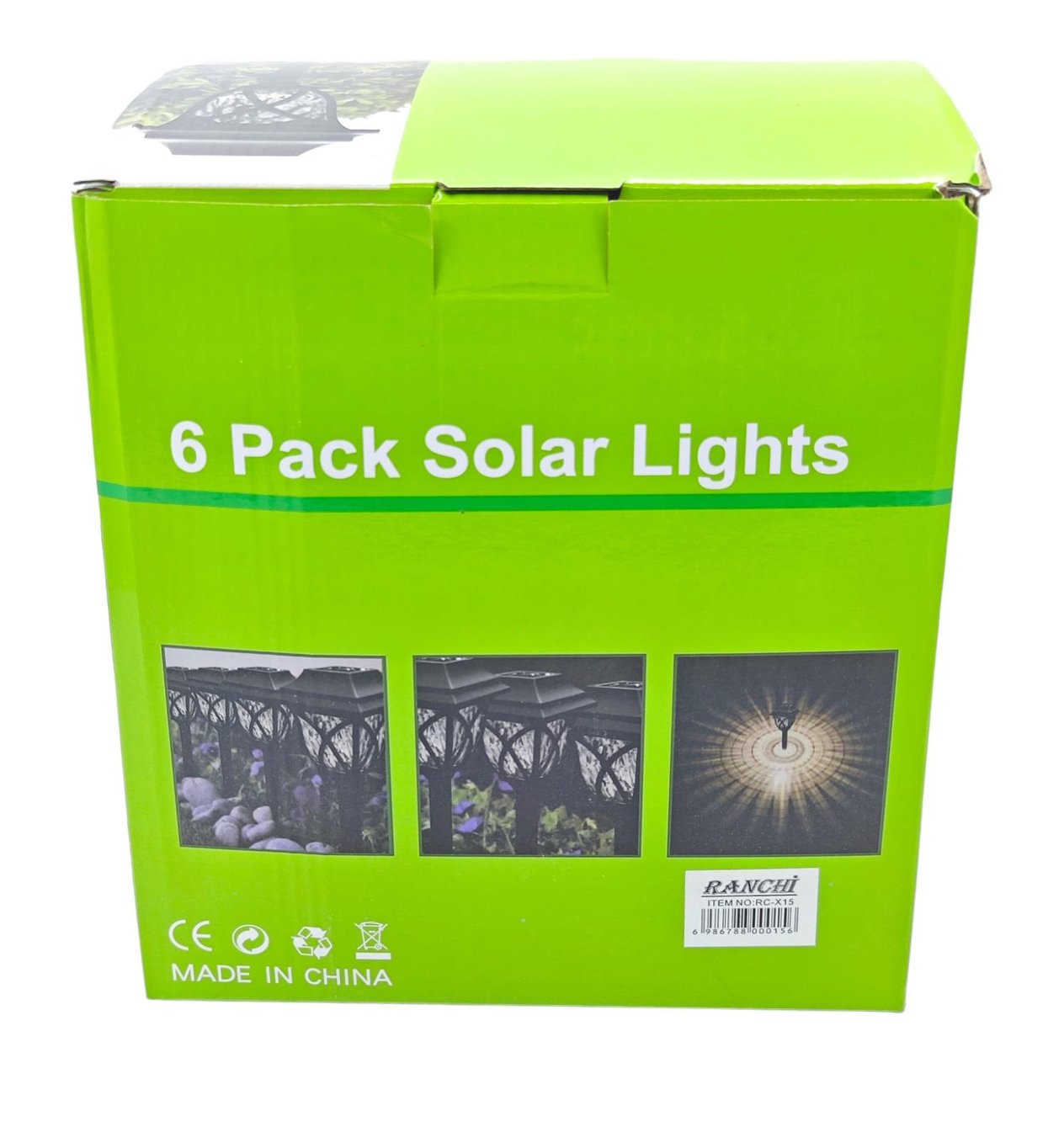 RC-X15   RANCHİ SOLAR BAHÇE LAMBASI