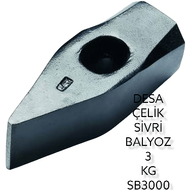 SDB05   SAİT DEMİRCİ BALYOZ 3kg - Sivri