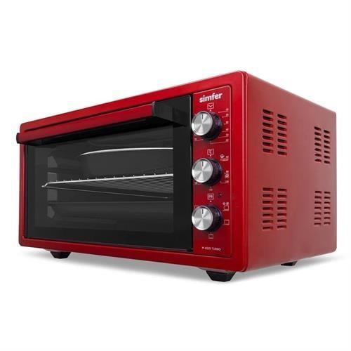 Simfer 4505 Kırmızı 45 Lt Midi Fırın Turbo