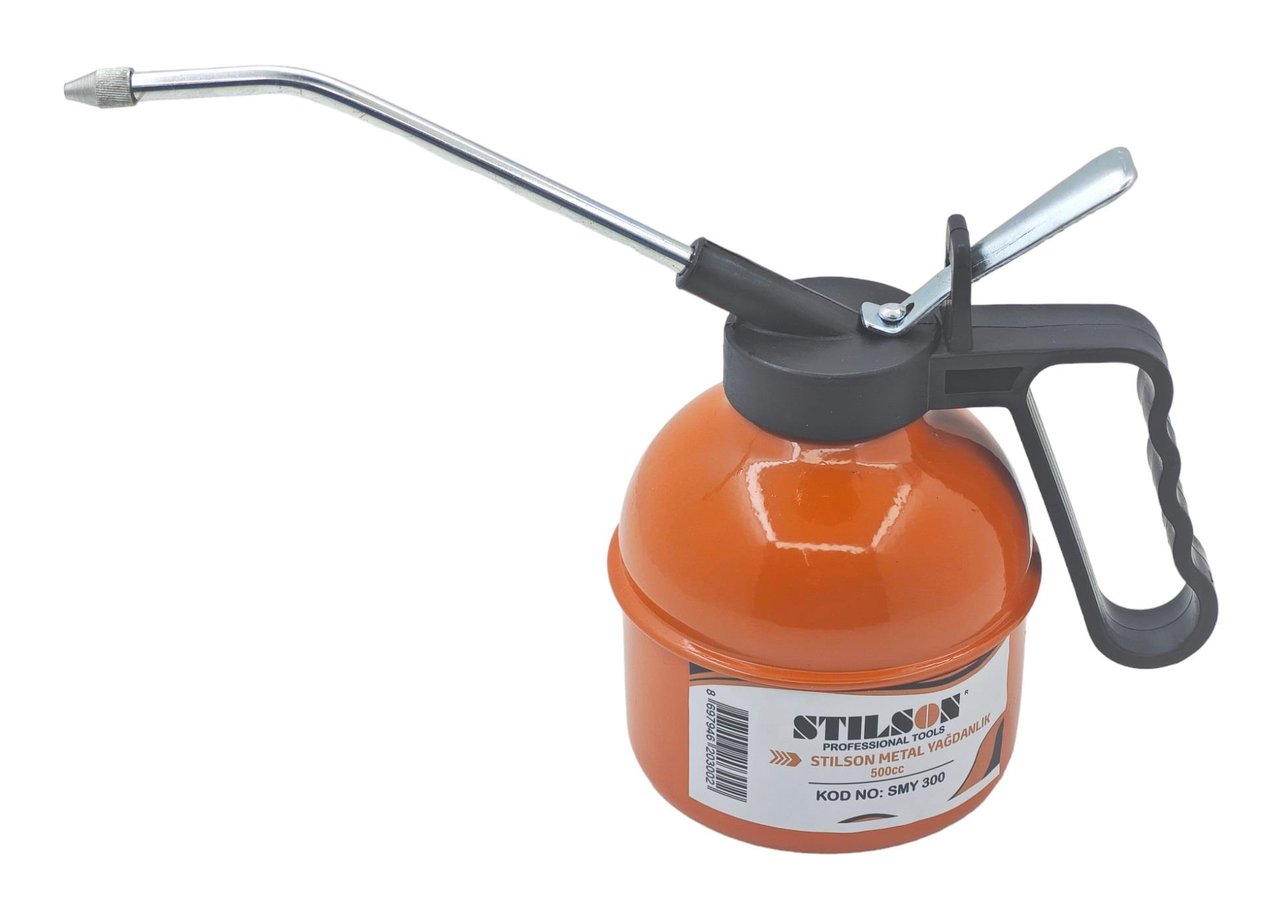 SMY 300   STİLSON METAL YAĞDANLIK 500gr - Metal uç