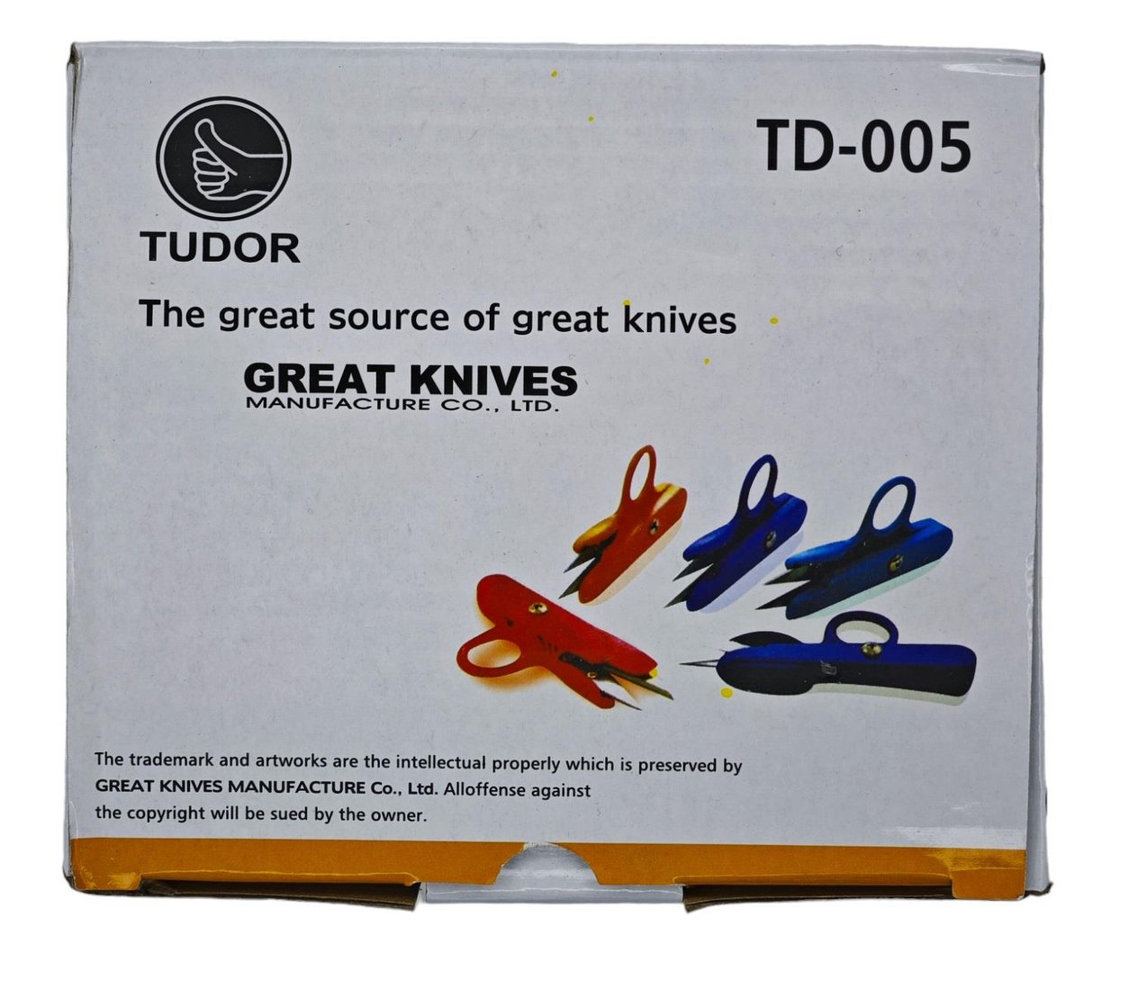 TD-005   TUDOR TEKSTİL MAKASI - Plastik