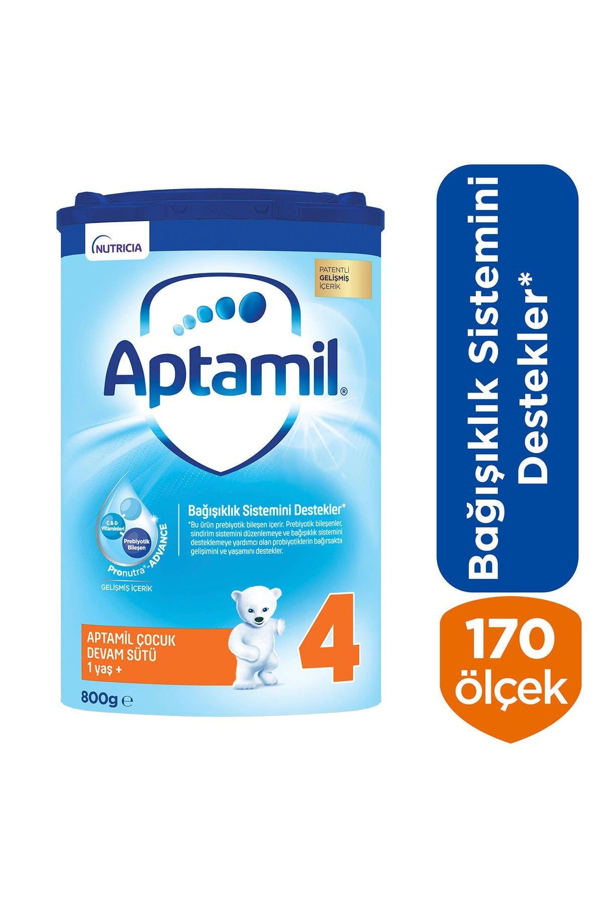 Aptamil 4 Numara Devam Sütü 800 Gr