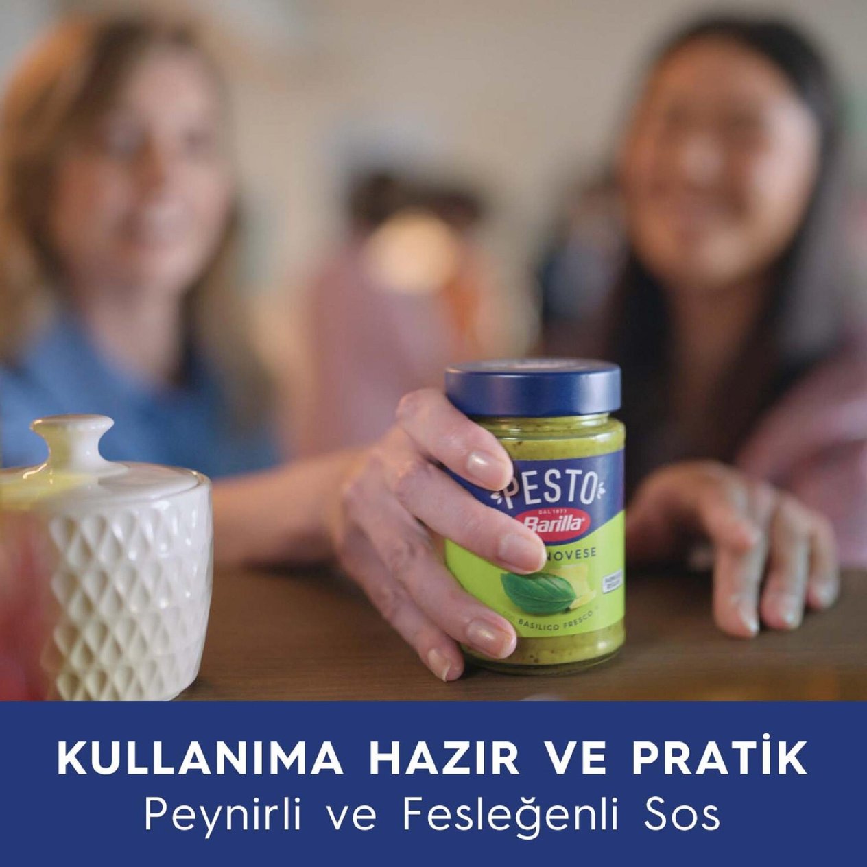 Barilla Fesleğenli Fıstıklı Pesto Genovese Makarna Sosu 190 Gr