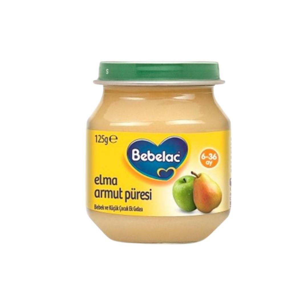 Bebelac Elma Armut Püresi Kavanoz Maması 125 gr