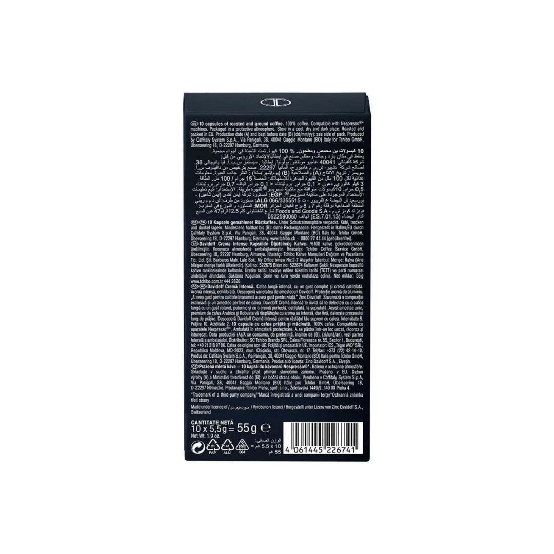 Davidoff Crema intense Lungo 10lu Kapsül Kahve(10*
