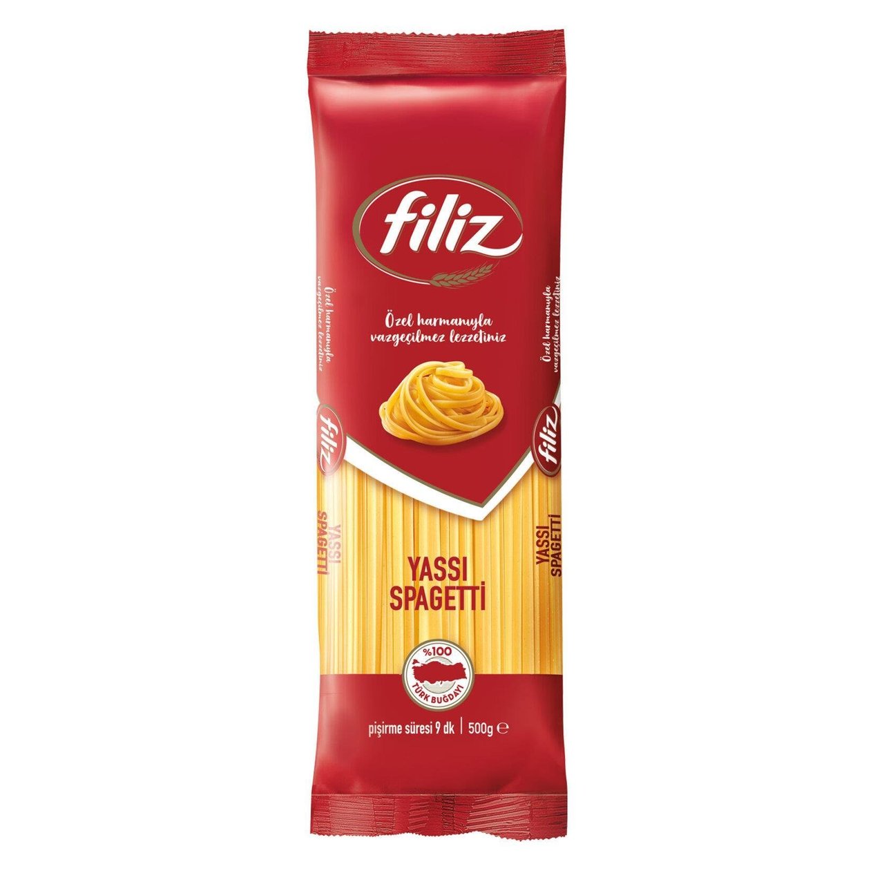 Filiz Yassı Spagetti 500 Gr 