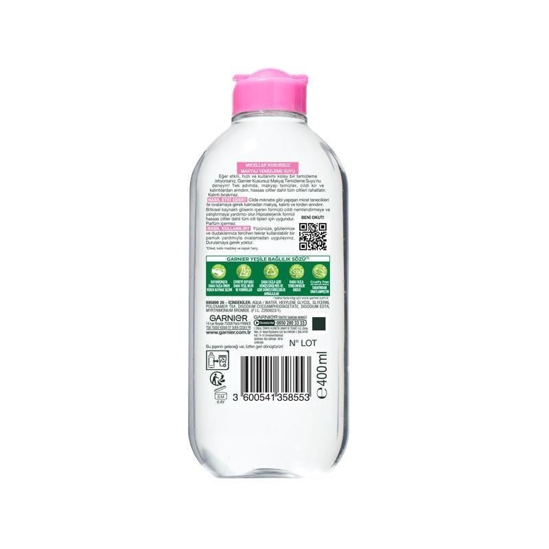Garnier Micellar Kusursuz Makyaj Temizleme Suyu 400 ml