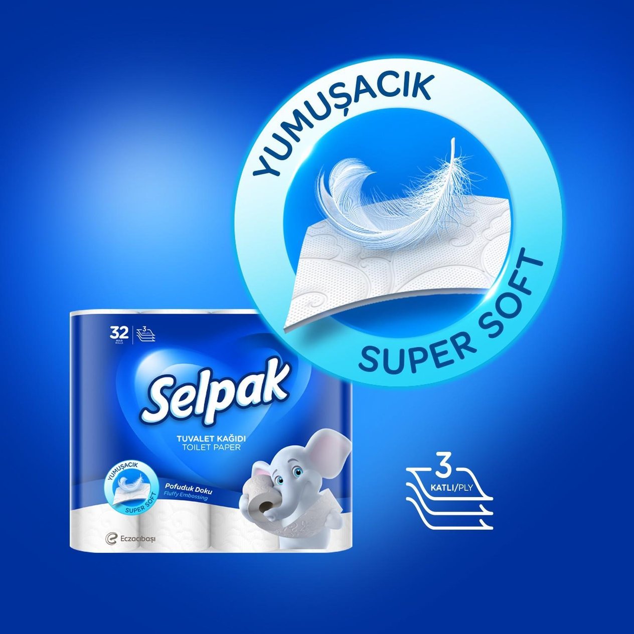 Selpak Tuvalet Kağıdı 32'li