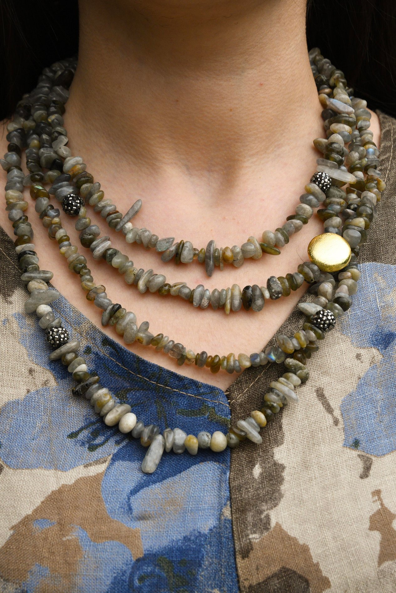Nature Boho Model Taşlı Kolye