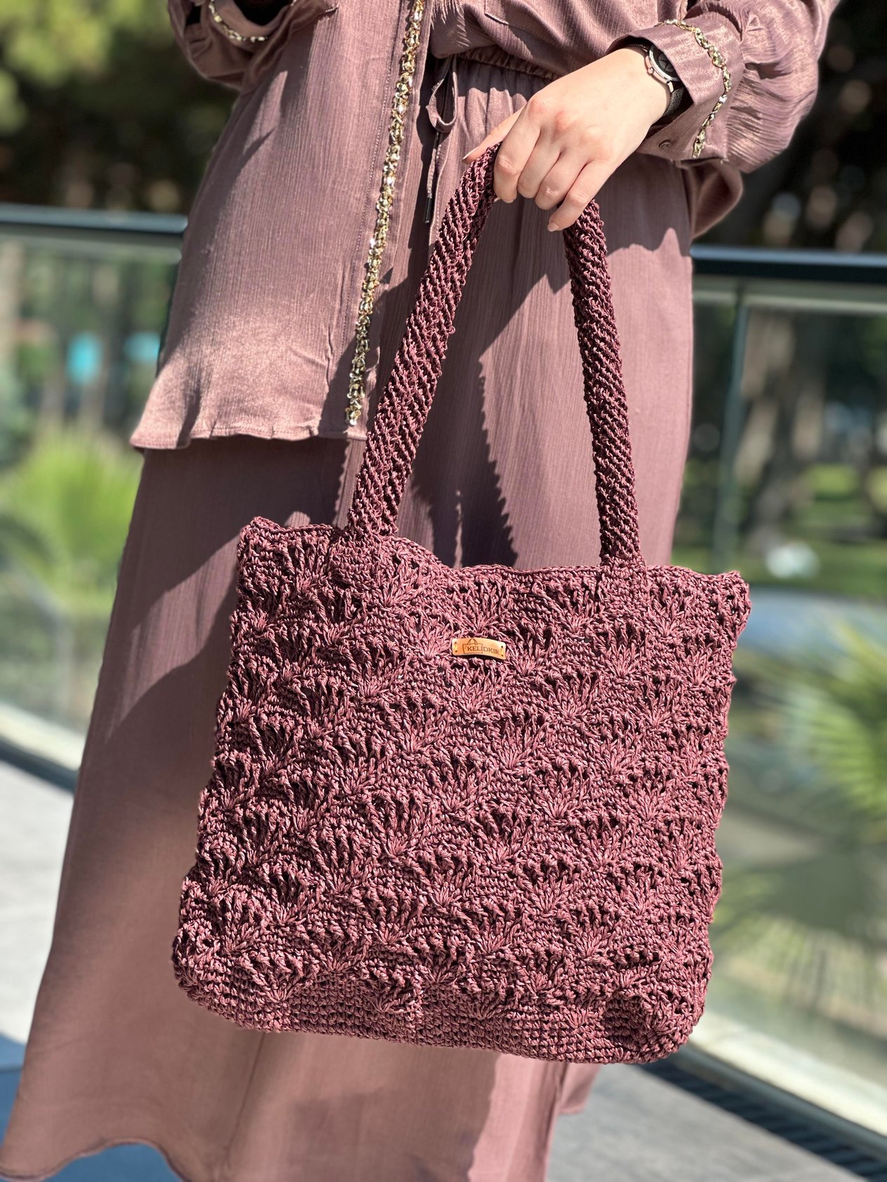 Ohri Hand-Knitted Summer Bag 