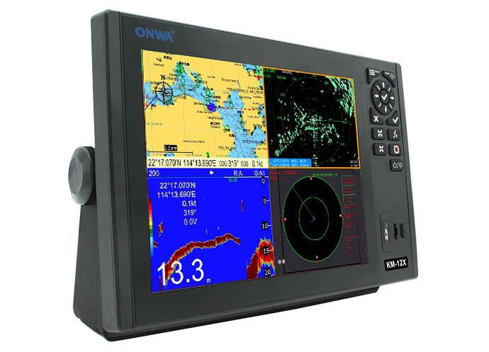 Onwa KM-12X 12-inch GPS Chart Plotter Multi Function DisplayOnwa KM-12X 12-inch GPS Chart Plotter Multi Function Display