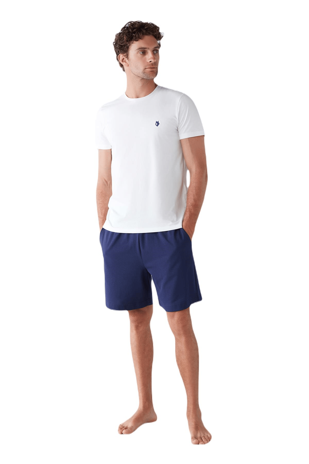 First Touch Erkek Beyaz T-Shirt 204 