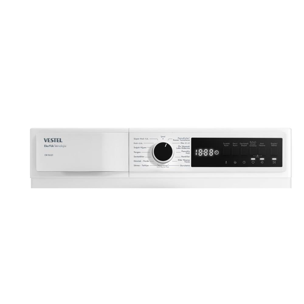 Vestel CMI 106321 10 Kg 1200 Devir Çamaşır Makinesi
