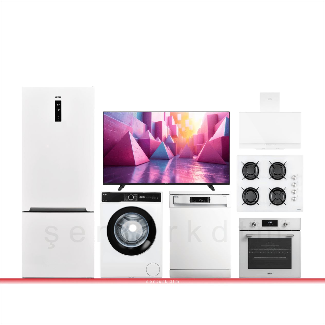 Vestel Lüks Beyaz Eşya Seti Çeyiz Paketi