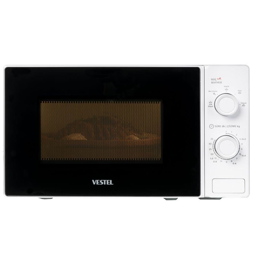Vestel MD 20 YMB Beyaz 20 Lt Mikrodalga Fırın