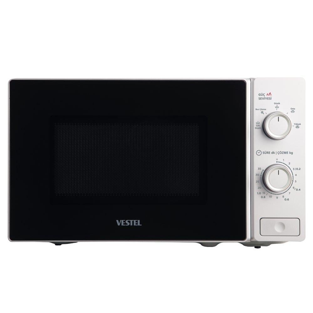 Vestel MD 20 YMB Beyaz 20 Lt Mikrodalga Fırın
