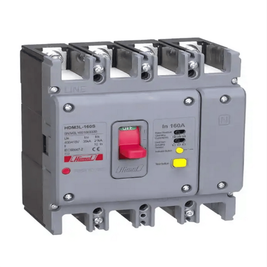HİMEL HML-HDM3L25F200B320AB1 Yangın Korumalı Kom.Şalter.4P B 200A 100/300/500mA