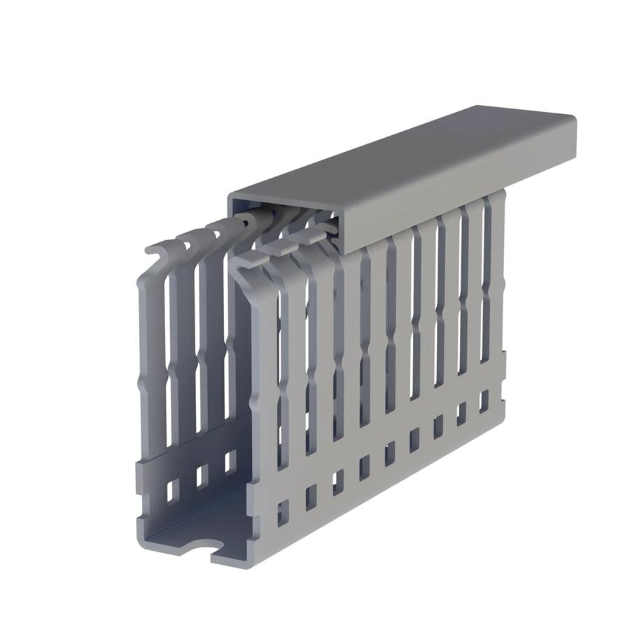 KLEMSAN KLM5554080 KKD 4080 40X80 KABLO KANALI GRİ