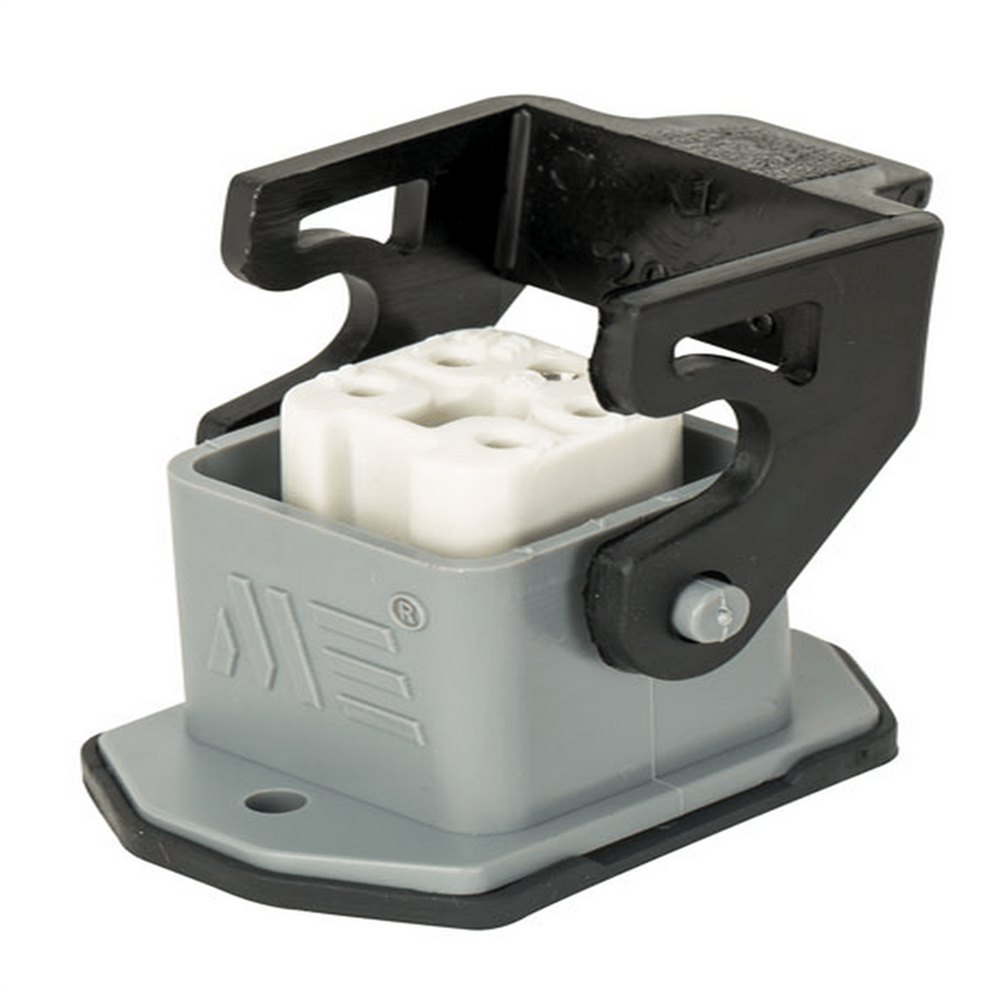 METE ENERJİ MT403076 5x10A. ÇOKLU TERMOPLASTİK MAKINE PRİZ ARKA GİRİŞLİ