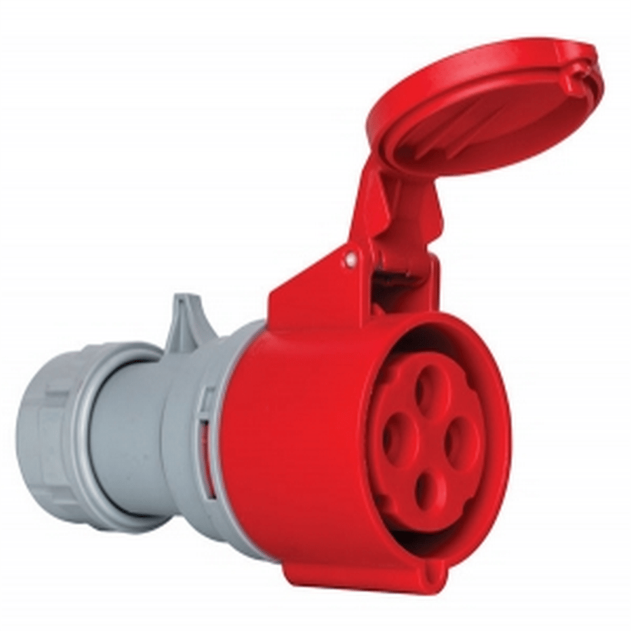 METE ENERJİ MT406409V 4X32A. IP44 UZATMA PRIZI-(Vidali Bagl.)
