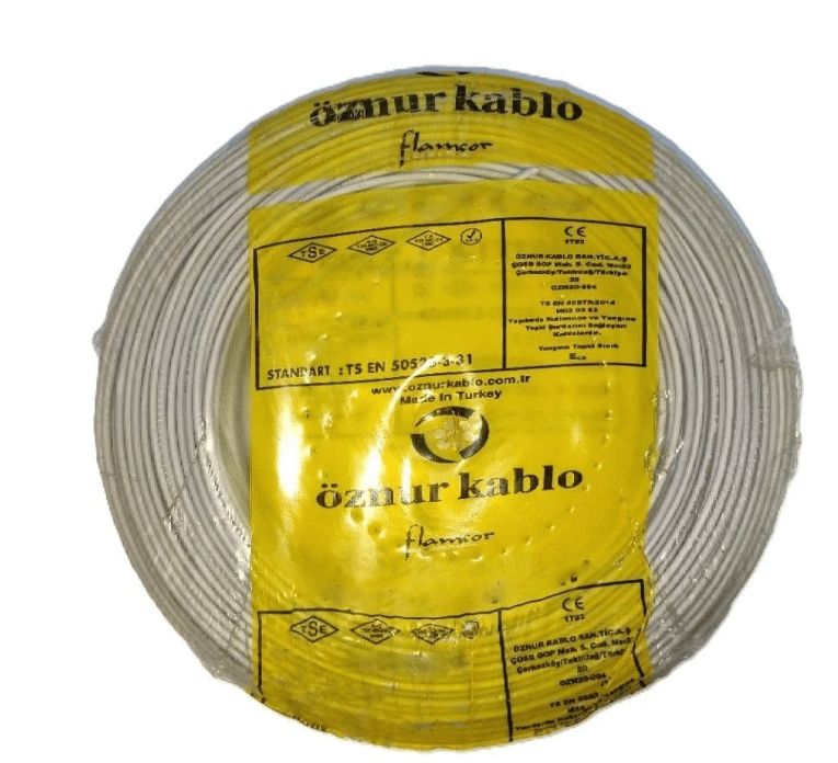 ÖZNUR KABLO ÖZNUR-NYAFHF129 1X4 NYAF HF KABLO GRİ