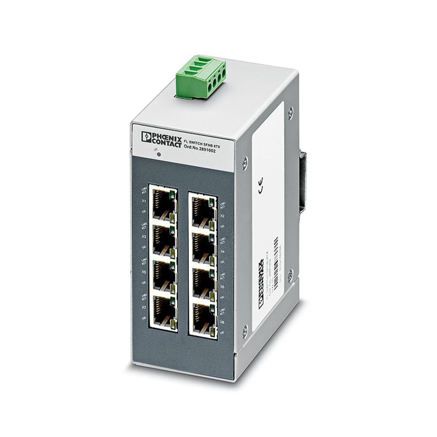 PHOENIX PH2891002 FL SWITCH SFNB 8TX ETHERNET SWİTCH